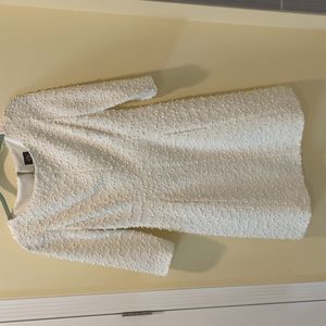 Vince Camuto Ivory Winter Dress